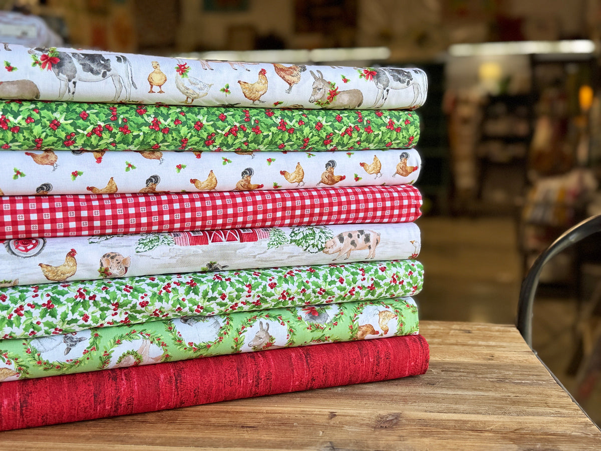 Barnyard Christmas – The Shiplap Quilt Shop LLC