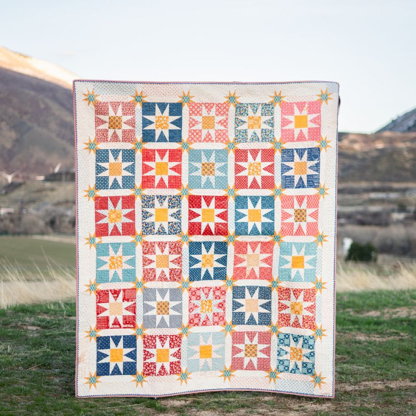 Americana Spacious Skies Quilt Kit – The Shiplap Quilt Shop LLC