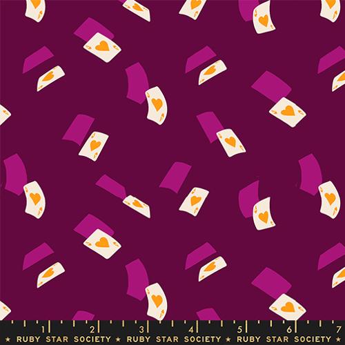 Hello Alice Falling Aces Purple Velvet – The Shiplap Quilt Shop LLC