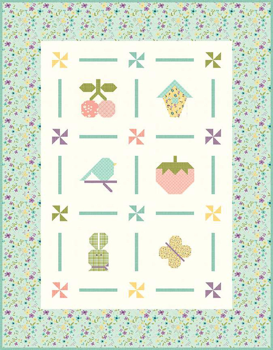 Hello Spring BOM #774 Pattern – The Shiplap Quilt Shop LLC