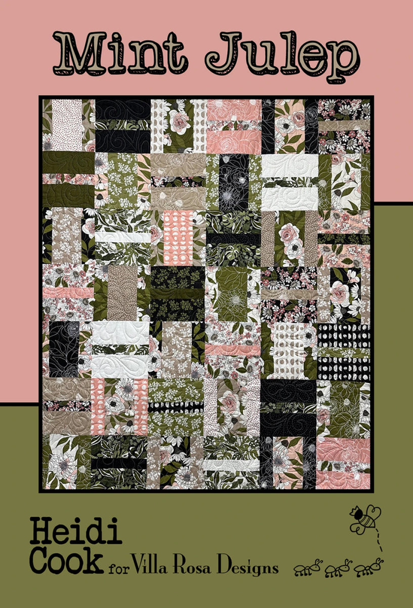 Mint Julep Quilt Pattern by Villa Rosa Designs – The Shiplap Quilt Shop LLC