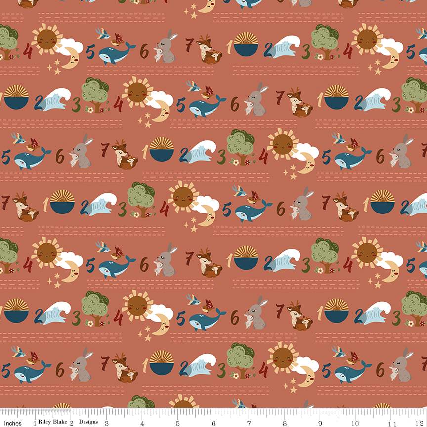 Created with Love Seven Days Clay – The Shiplap Quilt Shop LLC