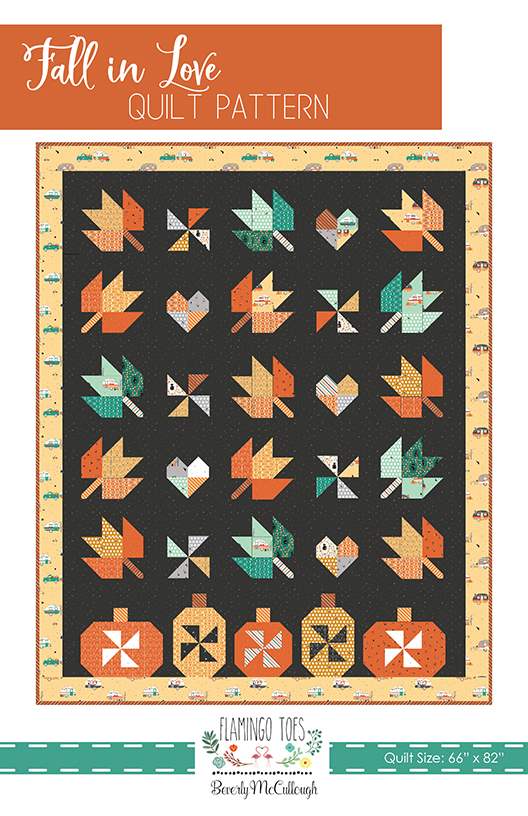 Beverly McCullough Fall in Love Quilt Pattern – The Shiplap Quilt Shop LLC
