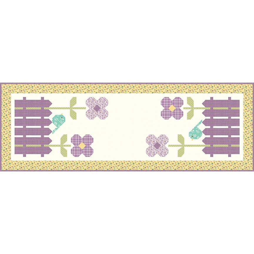 Sandy Gervais Rest Stop Table Runner Pattern – The Shiplap Quilt Shop LLC