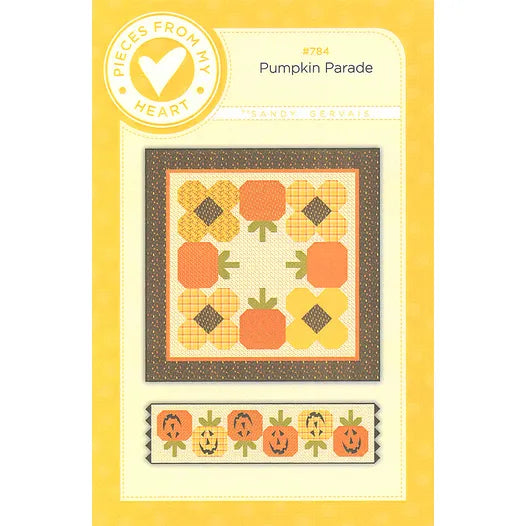 Sandy Gervais Pumpkin Parade Runner and Quilt Pattern – The Shiplap ...