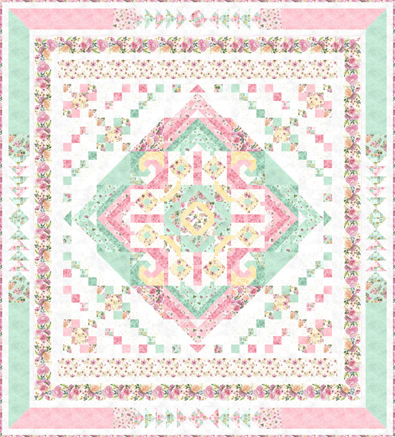 Peony Blossom Quilt Kit