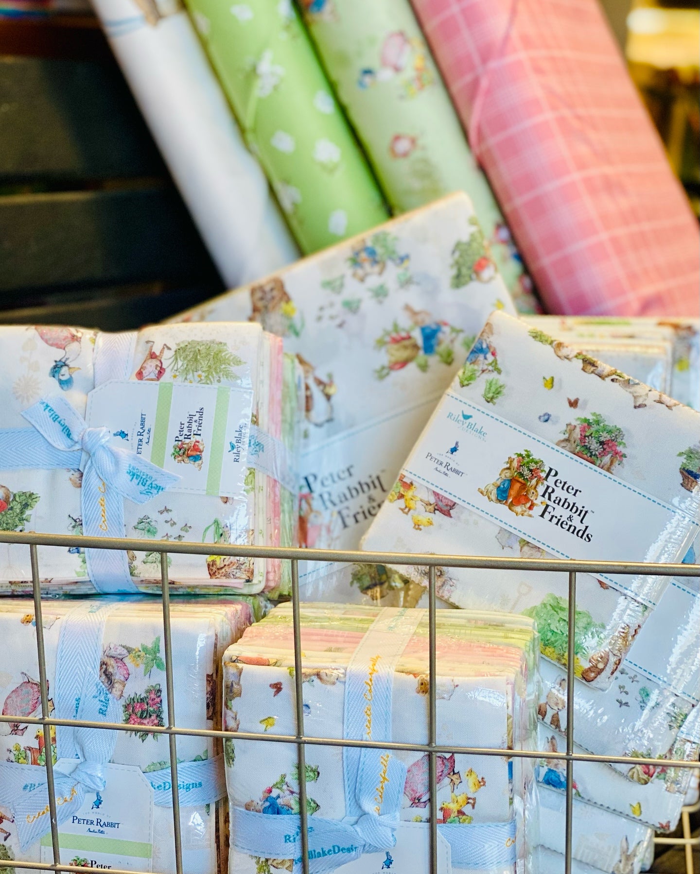 Peter Rabbit Quilt Kit With Storybook - Riley Blake Beatrix Potter ...