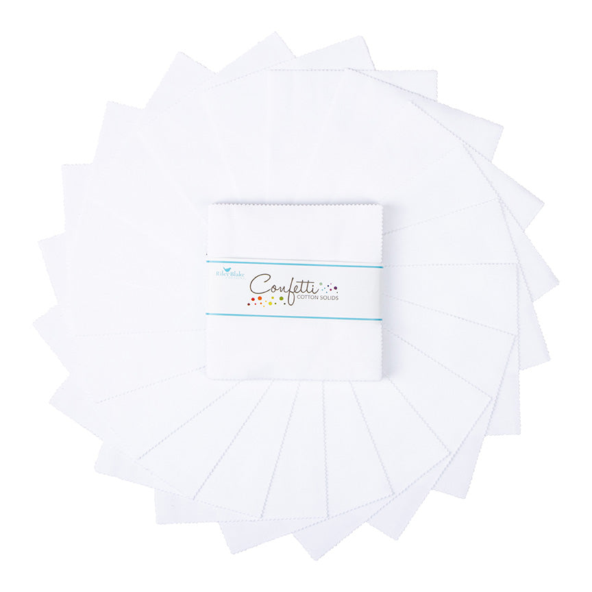 Confetti Cotton™ Riley White 5