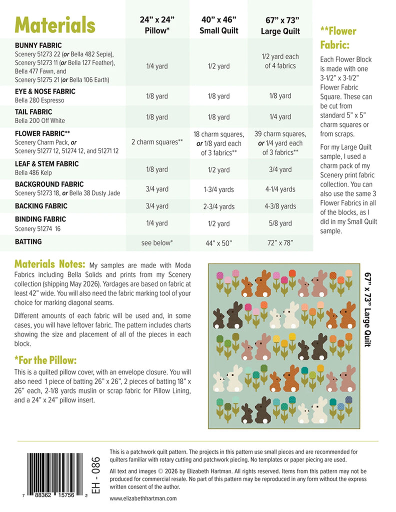 Cottontails Quilting Pattern – The Shiplap Quilt Shop LLC