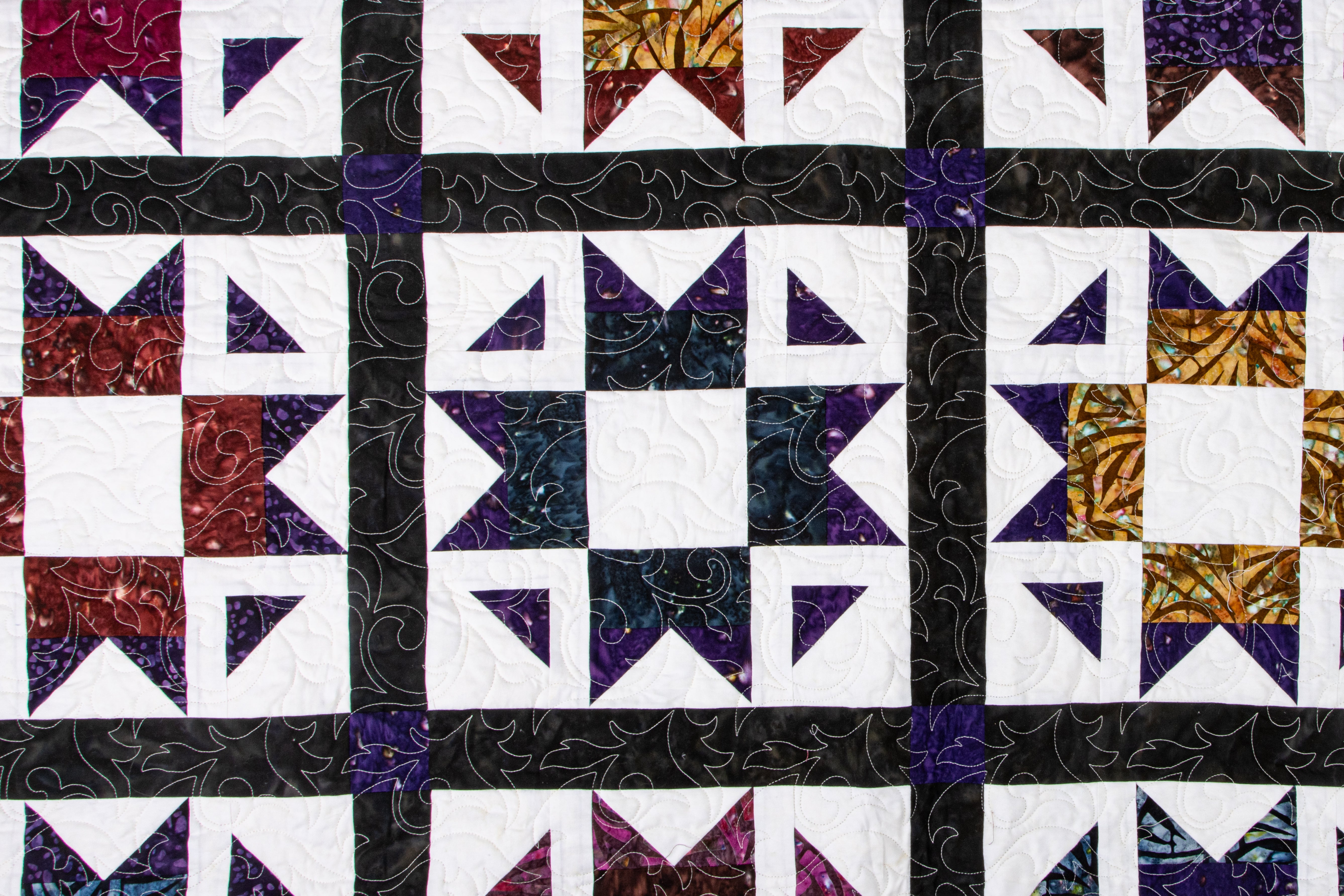 Batiks Skipper Quilt Kit