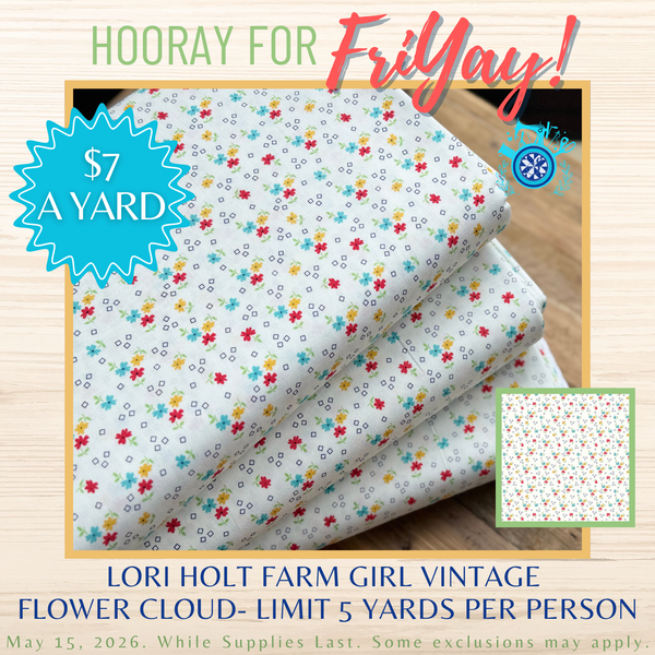Farm Girl Vintage Flower Cloud – The Shiplap Quilt Shop LLC