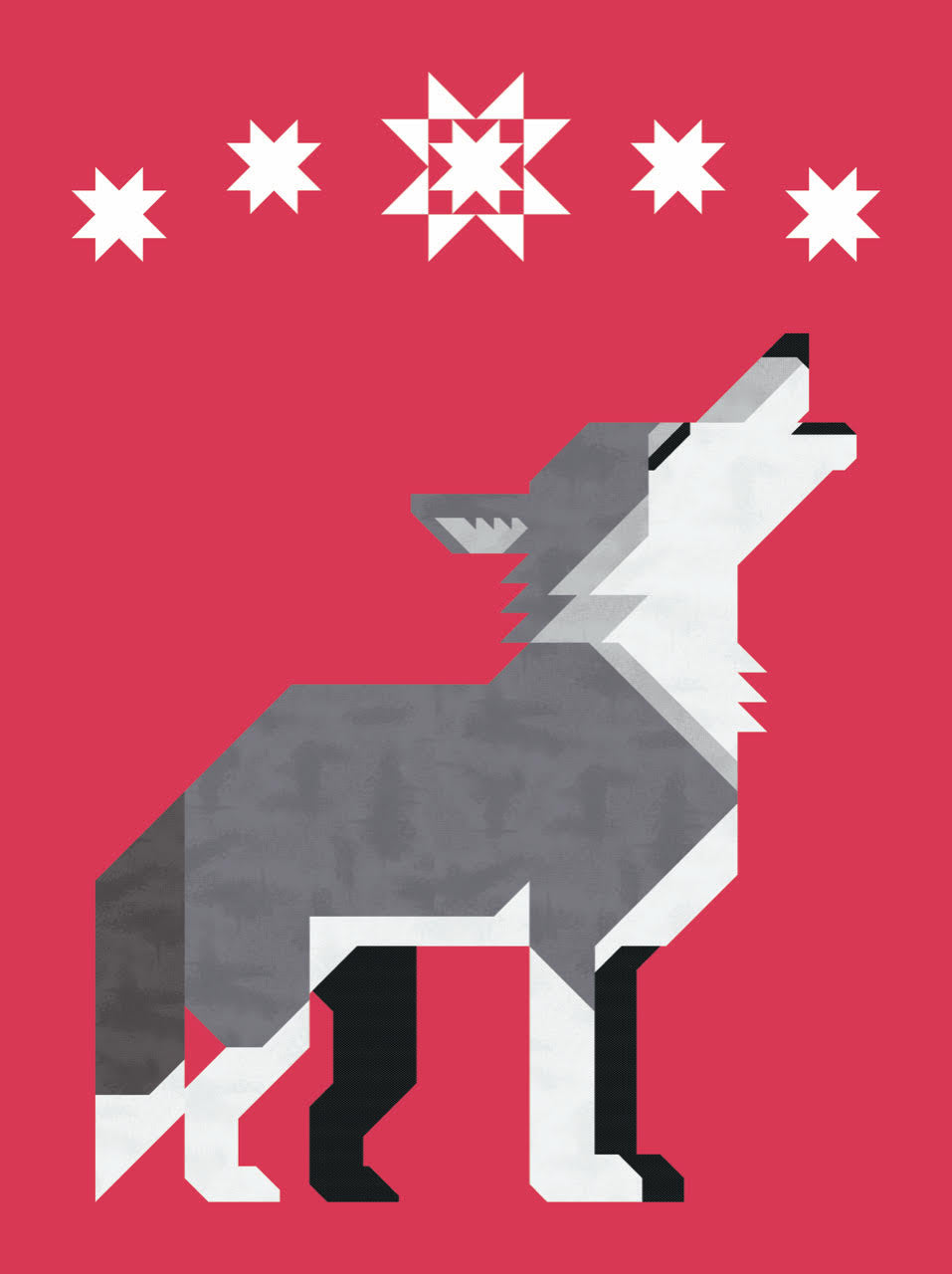 Night Howler Quilt Kit -Fruit Punch