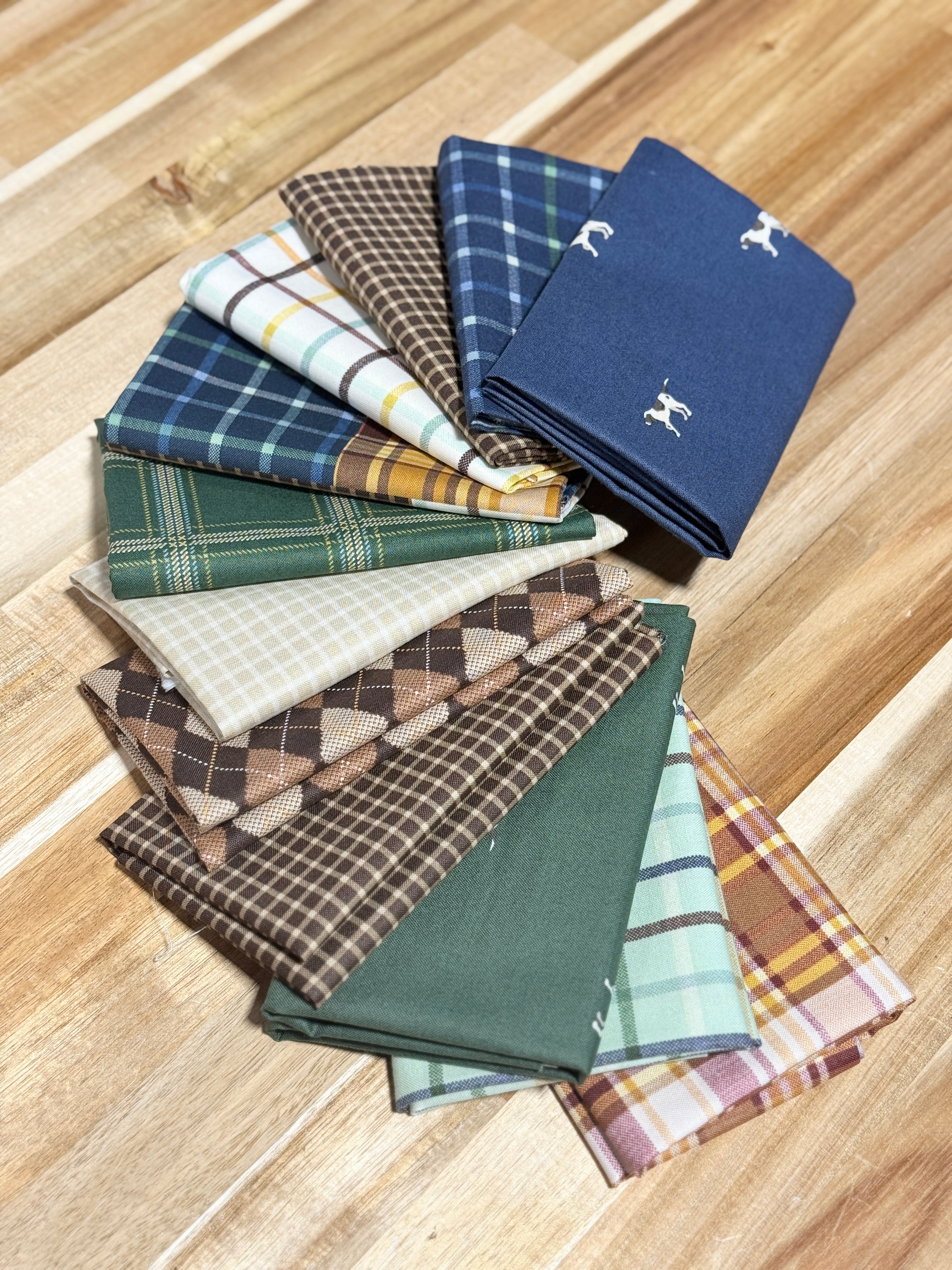 Fat Quarter Bundle - Plaid Venture Club