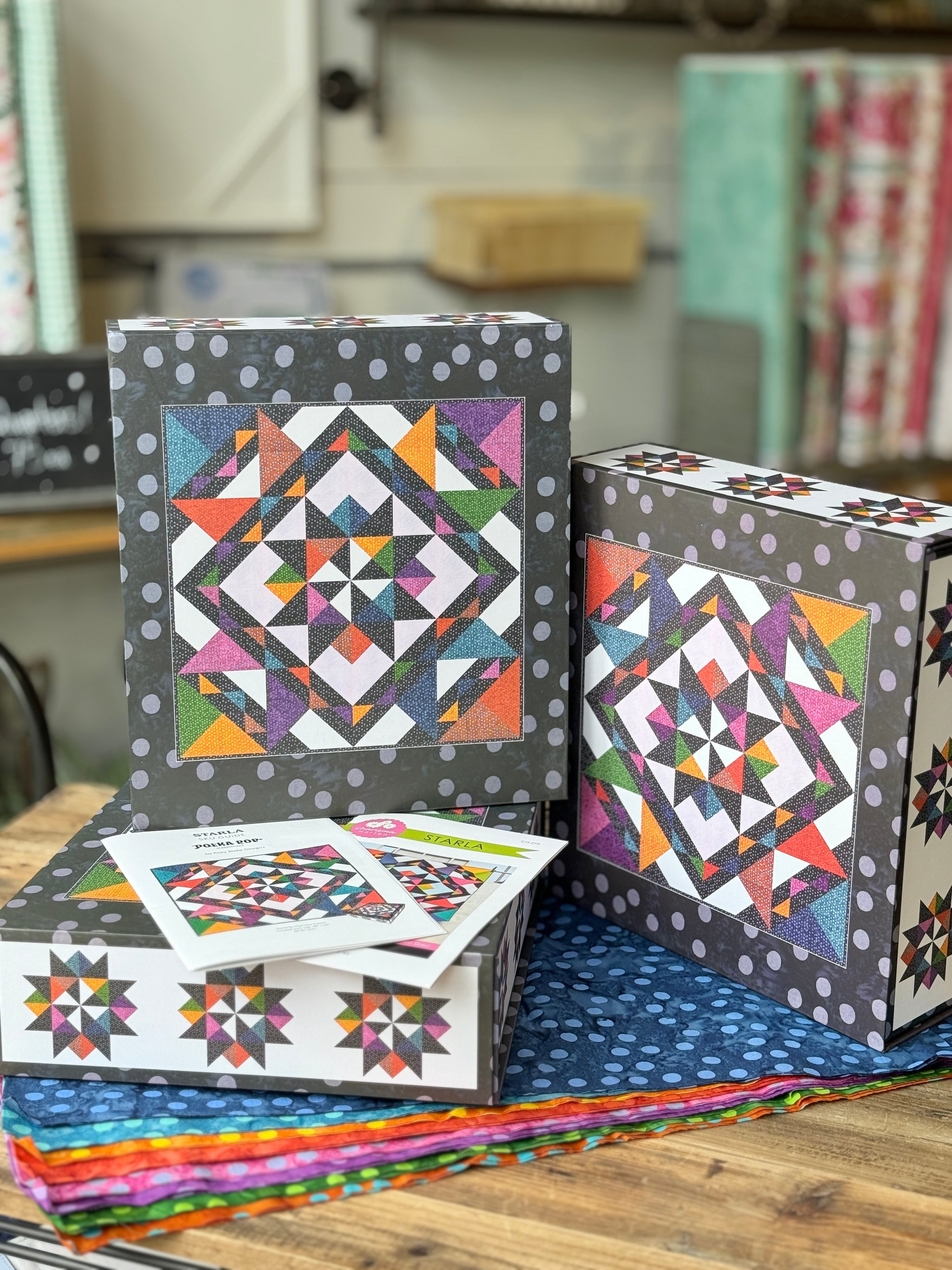 Batiks Starla Quilt Kit