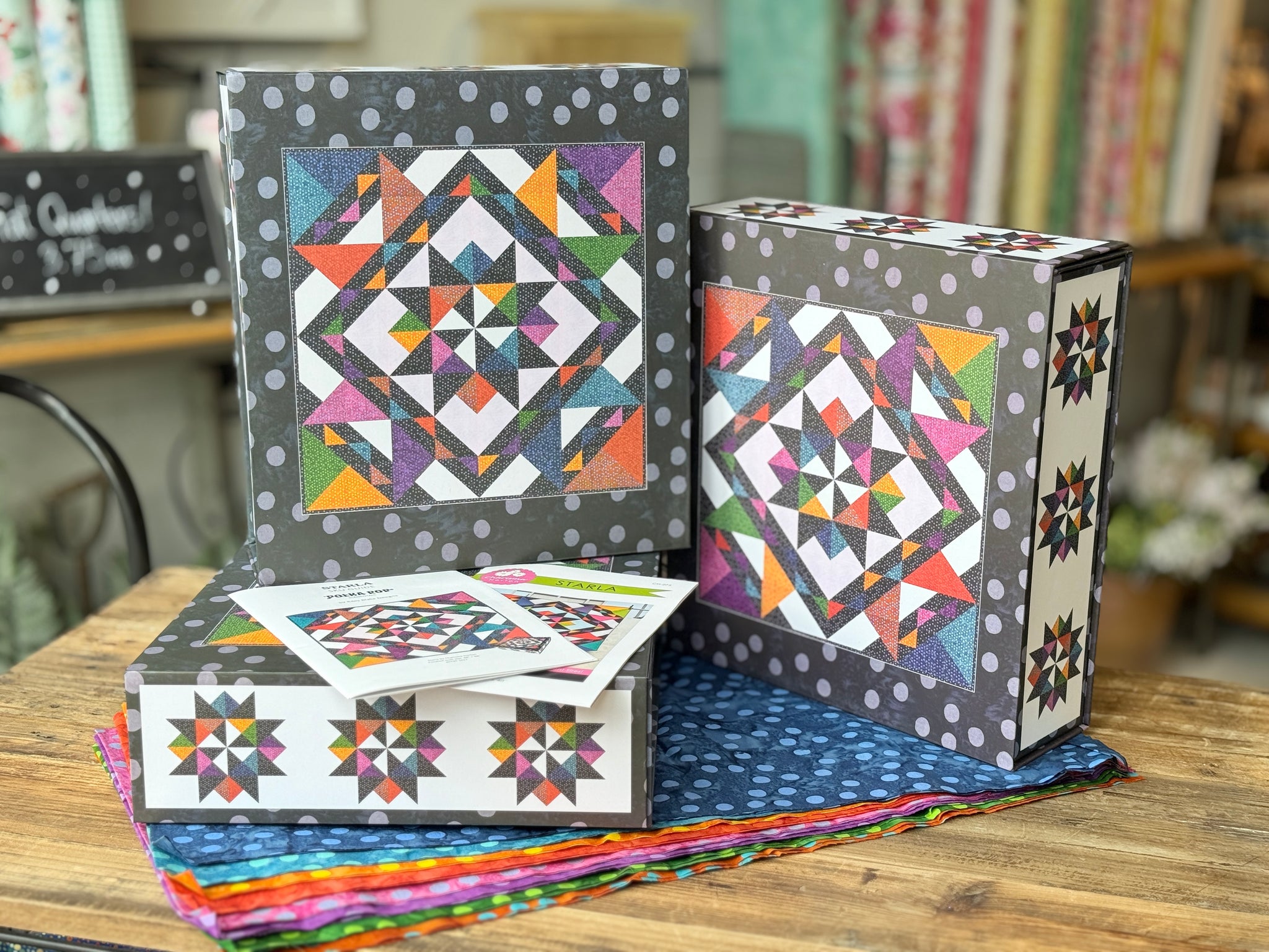 Batiks Starla Quilt Kit