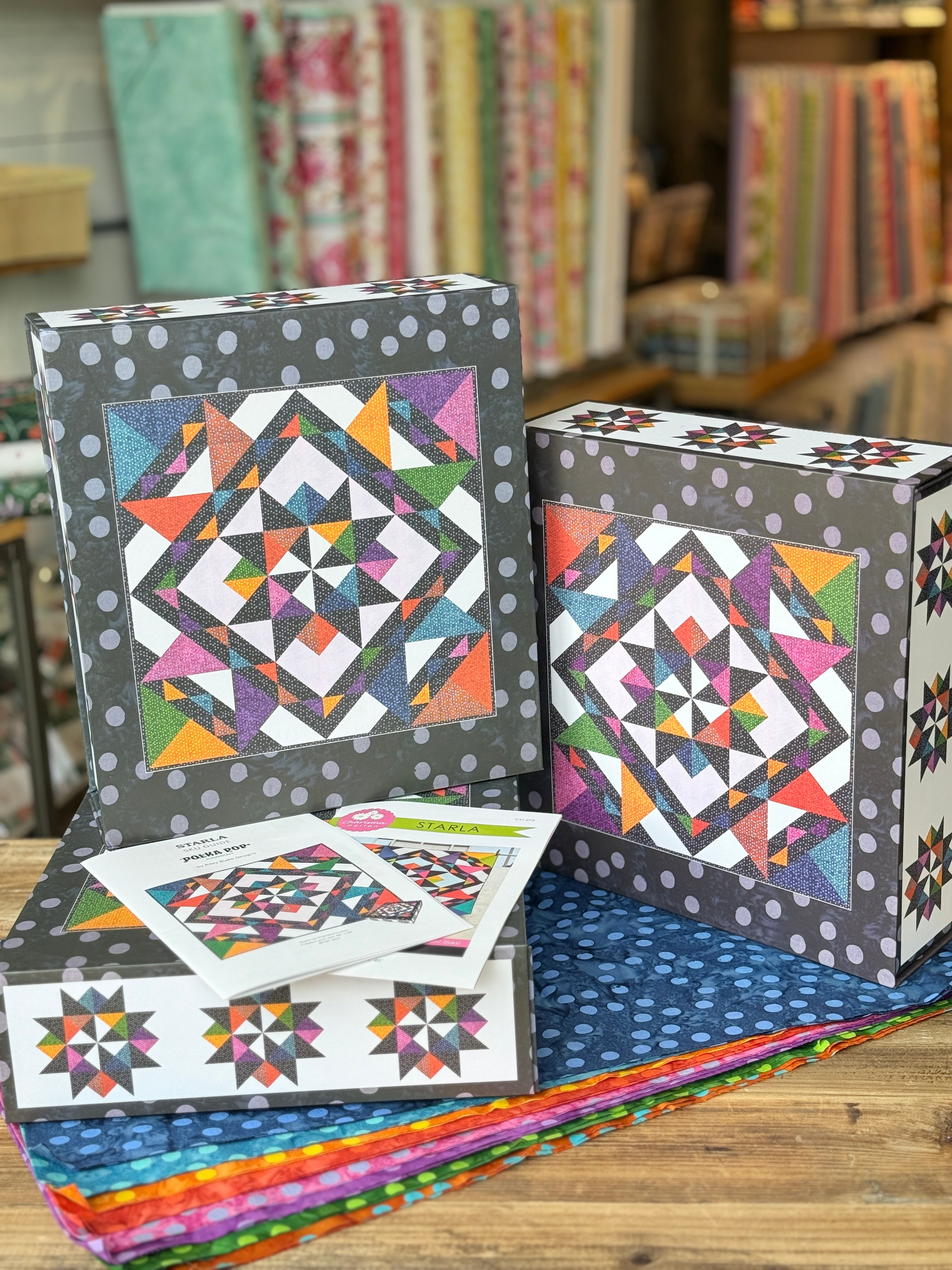 Batiks Starla Quilt Kit