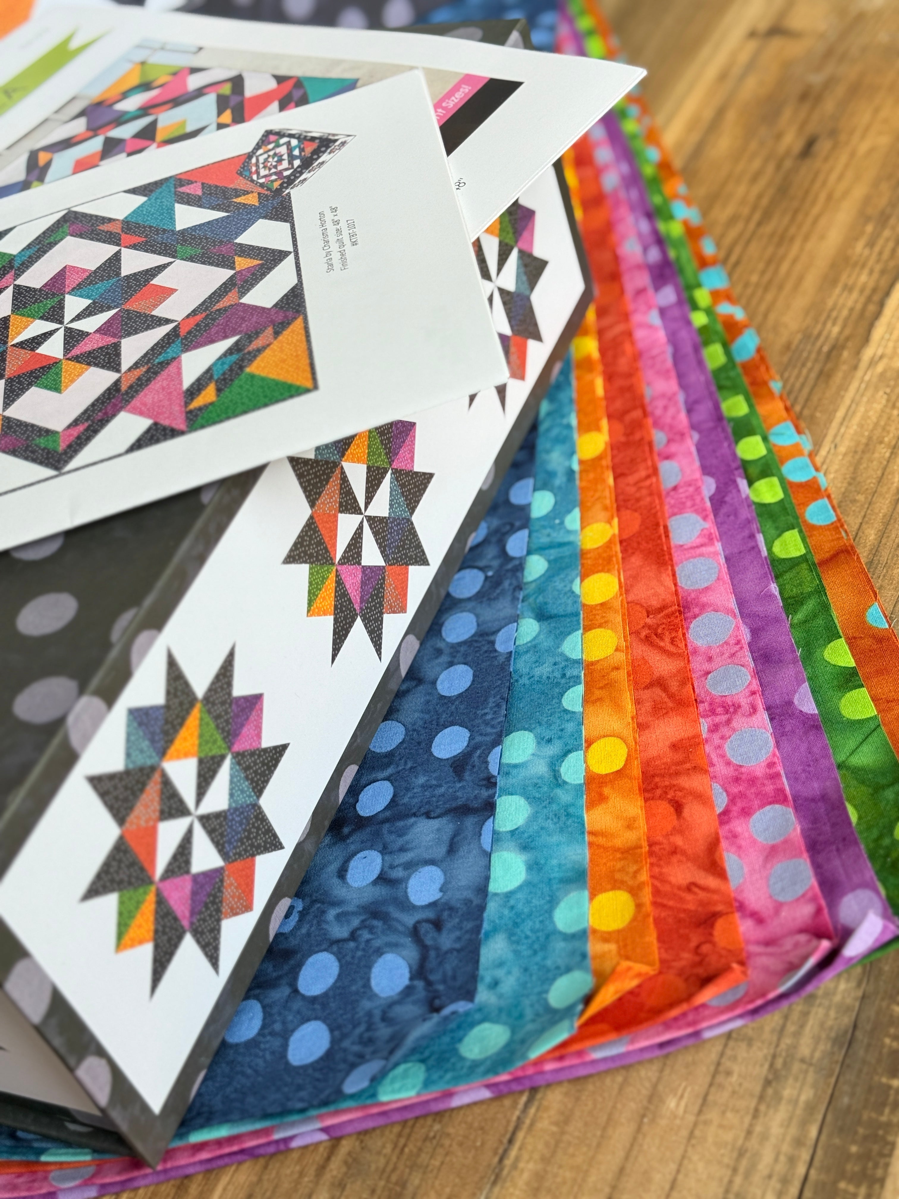 Batiks Starla Quilt Kit