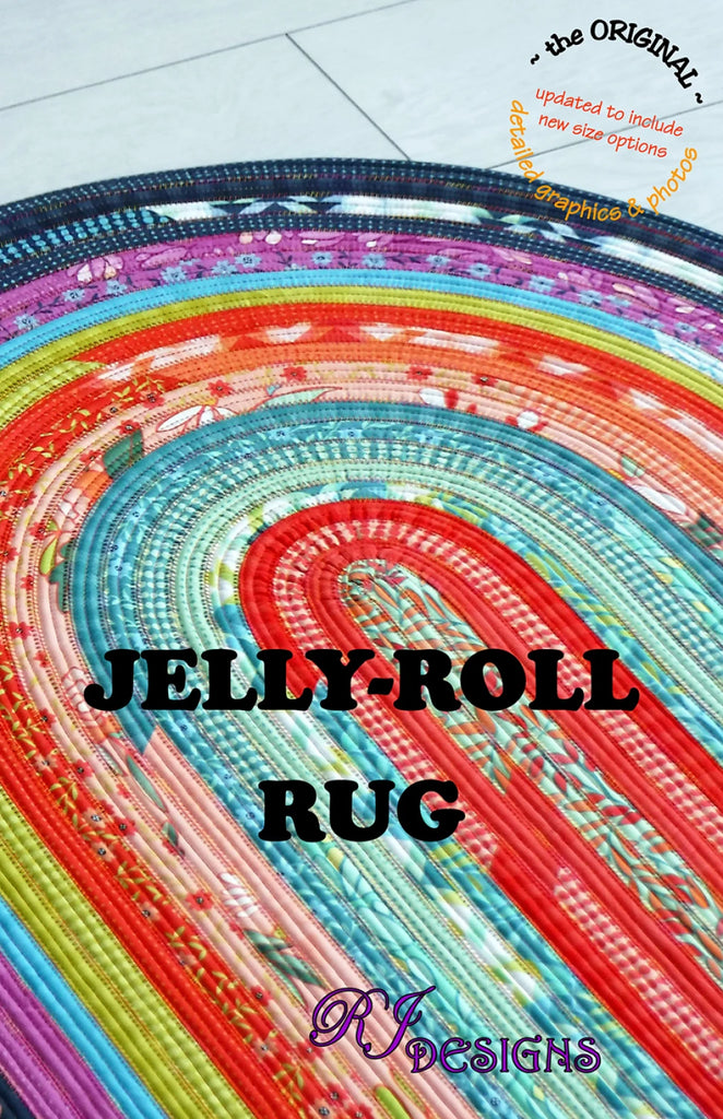 Jelly Roll Rug Pattern – The Shiplap Quilt Shop LLC