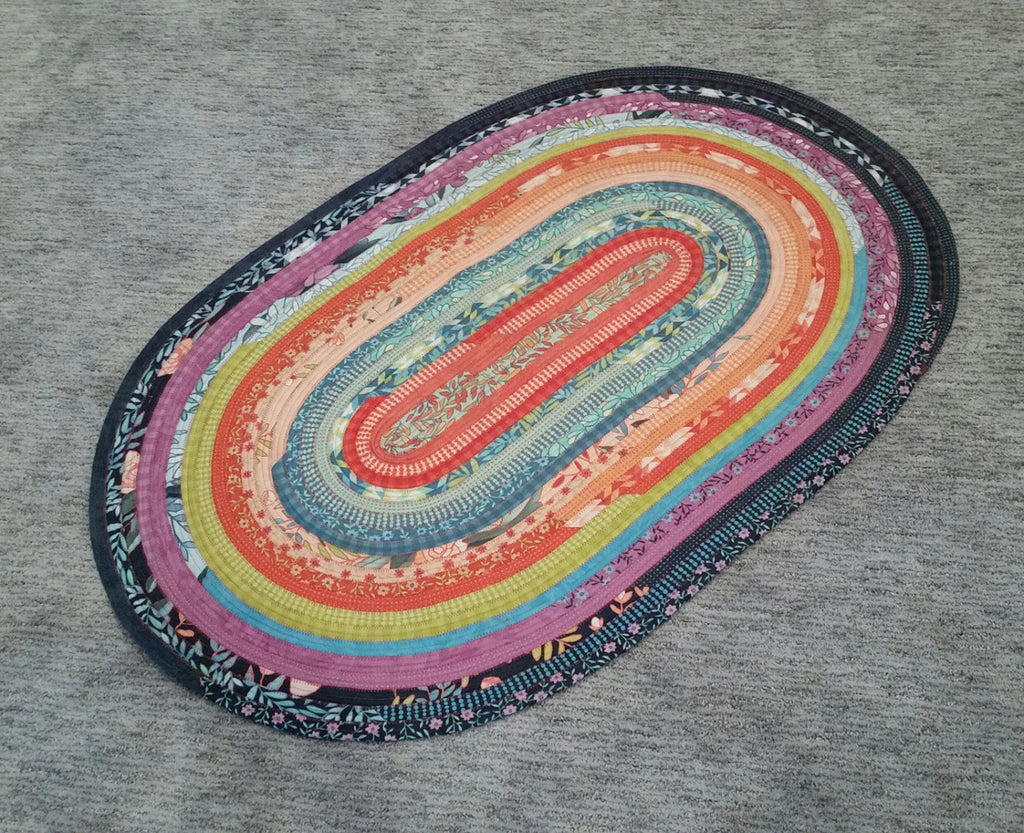 Jelly Roll Rug Pattern – The Shiplap Quilt Shop LLC