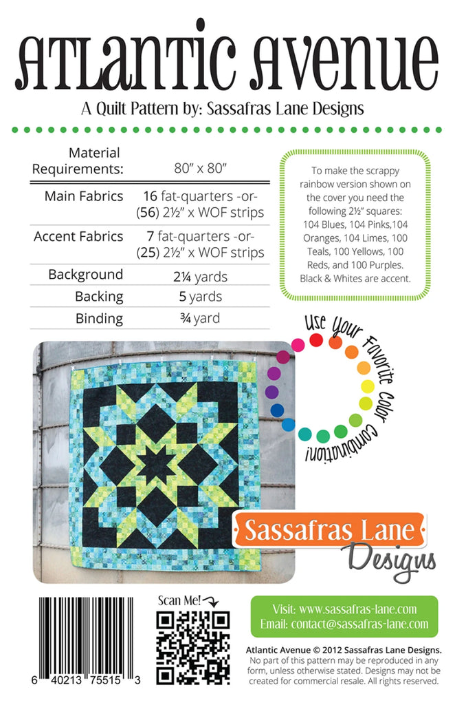 Atlantic Avenue Quilt Pattern – The Shiplap Quilt Shop LLC