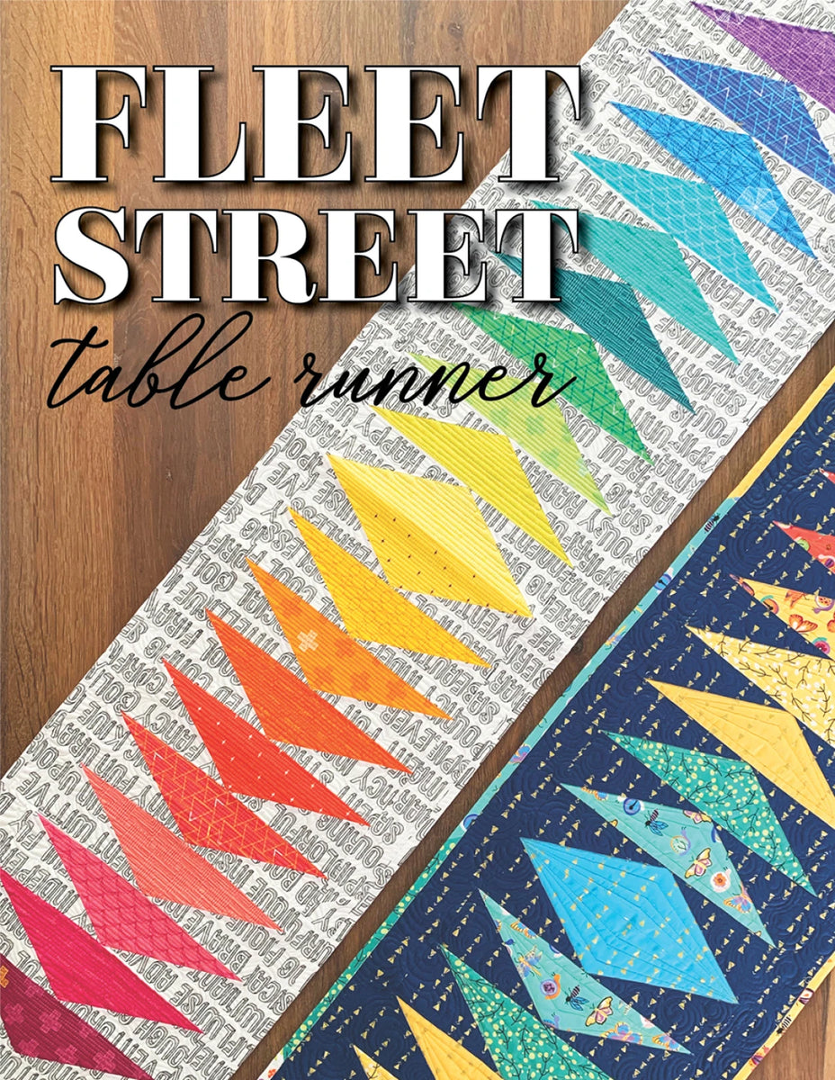 Fleet Street Table Runner Pattern – The Shiplap Quilt Shop LLC