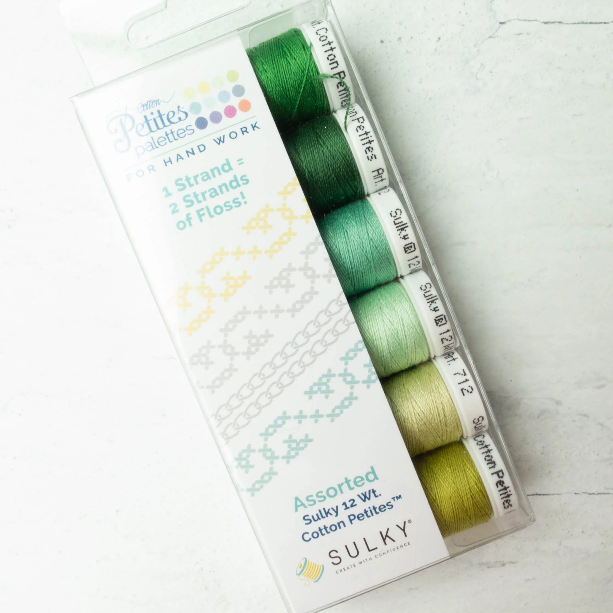 Sulky 12 wt Cotton Petites Thread - Greens Palette – The Shiplap Quilt Shop  & Coffee House