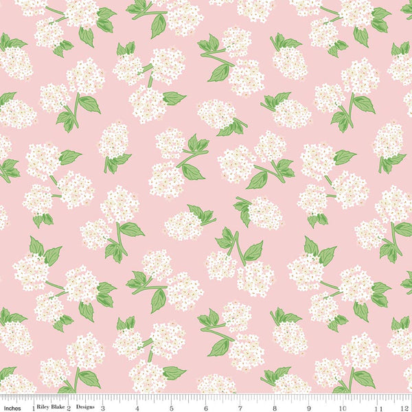 Correspondence Hydrangeas Pink Dogwood – The Shiplap Quilt Shop LLC