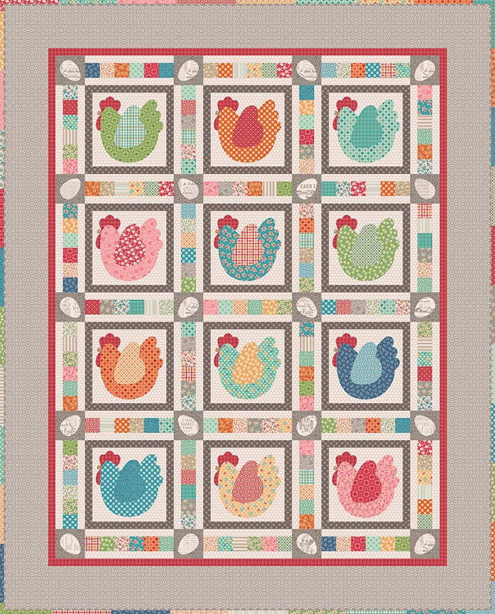 The Hen House Quilt Kit (Read Description)