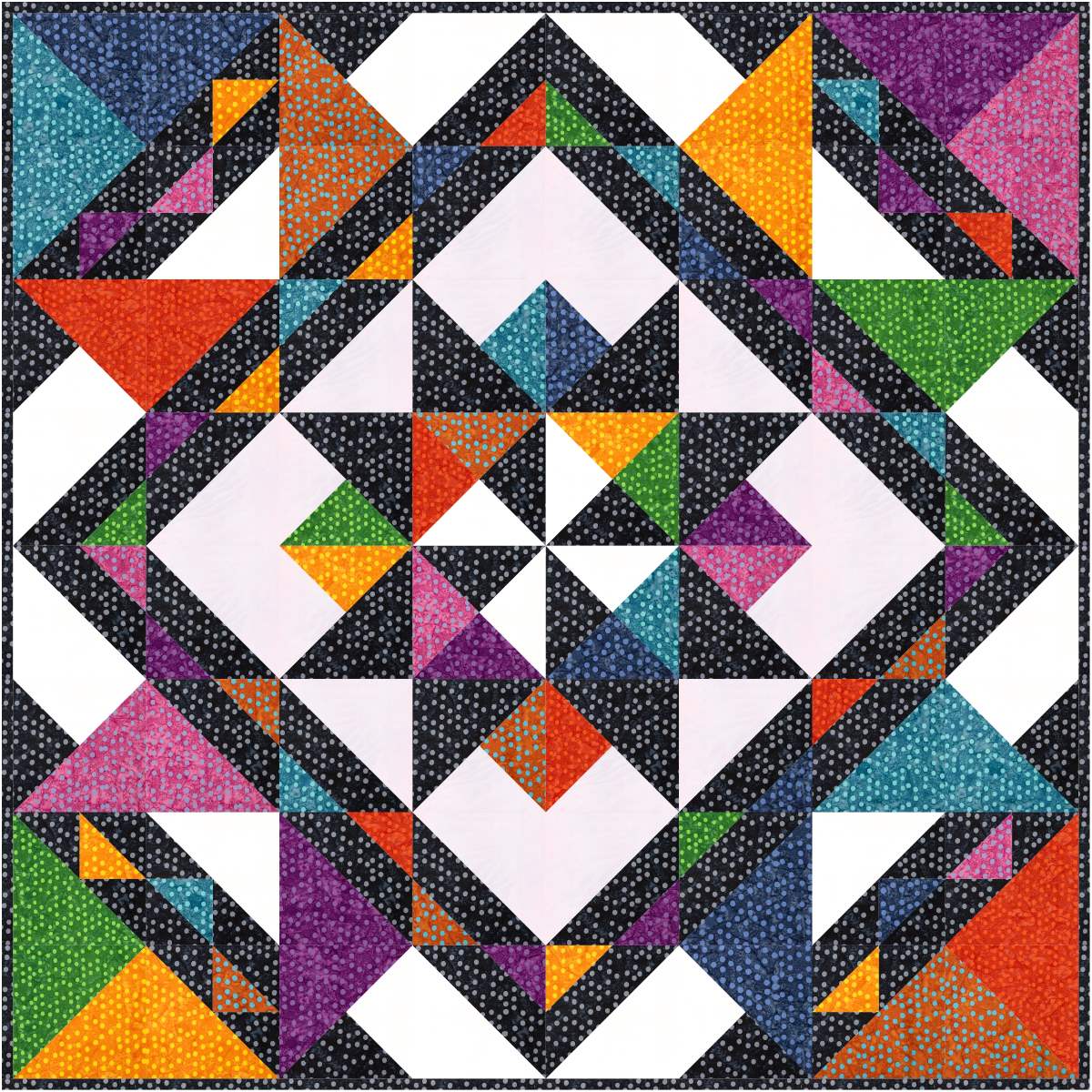 Batiks Starla Quilt Kit